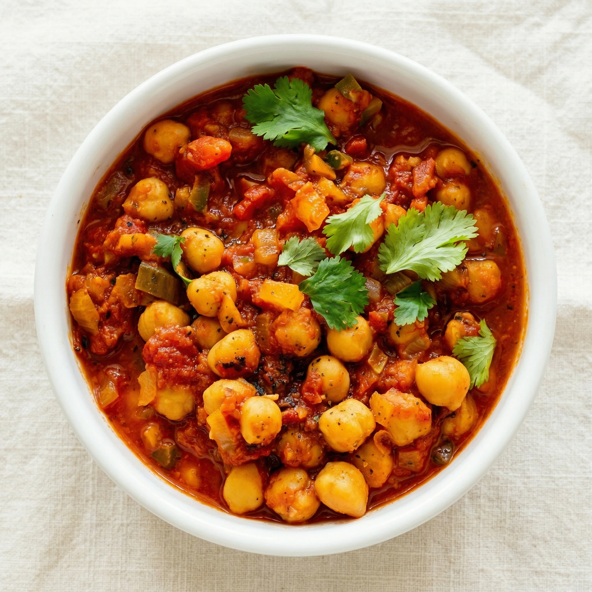 Chana masala at Dawat Restaurant Winnipeg - chickpea curry