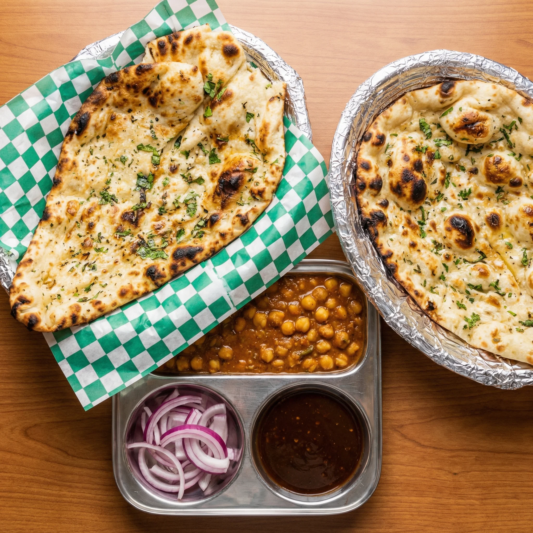 Fresh roti parathas Indian breads Dawat Restaurant Winnipeg homestyle North Indian